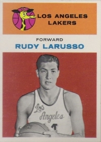 1961-62 Fleer #26 Rudy LaRusso RC
