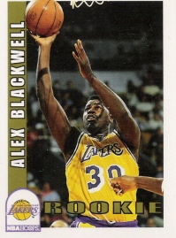 1992-93 Hoops #408 Alex Blackwell RC