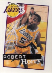1998-99 Panini NBA Basketball Sticker Robert Horry #123
