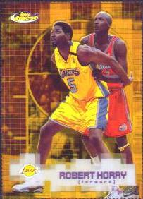 2000-01 Finest Gold Refractors #88 Robert Horry #ed to 100