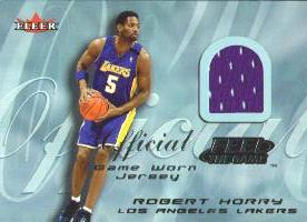 2000-01 Fleer Feel the Game #9 Robert Horry 
