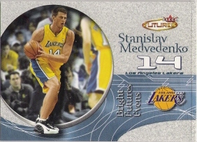 2000-01 Fleer Futures #246 Stanislav Medvedenko RC