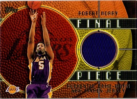 2000-01 Topps Final Piece Game Jerseys #FP3 Robert Horry A
