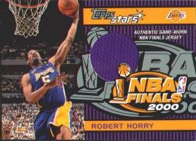 2000-01 Topps Stars Game Jerseys #TSR3A Robert Horry 