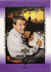 2000 Upper Deck Lakers Master Collection #21 Chick Hearn  #ed to 300