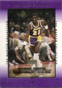 2000 Upper Deck Lakers Master Collection #9 Michael Cooper  #ed to 300