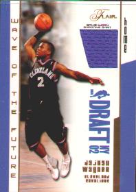 2002-03 Flair Wave of the Future Jerseys #DW DaJuan Wagner #ed to 100