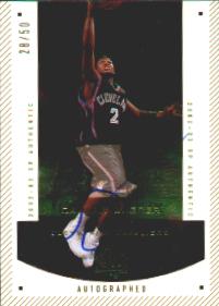 2002-03 SP Authentic Limited #147 DaJuan Wagner AU #ed to 50