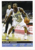2002-03 Total Basketball Serbian Stickers #20 Dajuan Wagner