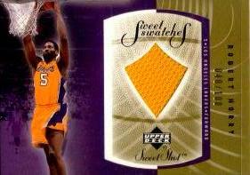 2002-03 Sweet Shot Sweet Swatches Gold #RHS Robert Horry #ed to 100