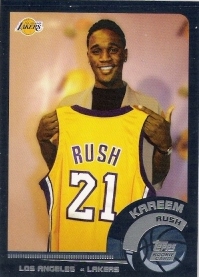 2002-03 Topps #204 Kareem Rush RC
