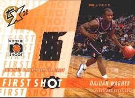 2002-03 Topps Xpectations First Shot Relics #FSDW DaJuan Wagner 