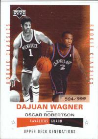2002-03 Upper Deck Generations #198 D.Wagner/O.Robertson #ed to 999