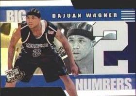 2002 Press Pass Big Numbers #BN22 DaJuan Wagner 