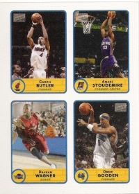 2003-04 Bazooka Four on One Stickers #7 C.Butler/A.Stoudemire/D.Wagner/D.Gooden 