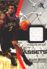 2003-04 E-X Net Assets Game-Used #11 Dajuan Wagner 