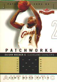 2003-04 Fleer Patchworks Jerseys #DW Dajuan Wagner #ed to 200