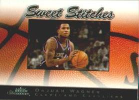 2003-04 Fleer Showcase Sweet Stitch #5 DaJuan Wagner 