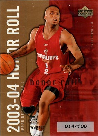 2003-04 Upper Deck Honor Roll Gold #10 Dajuan Wagner #ed to 100