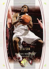 2003-04 SP Authentic Limited #10 Dajuan Wagner #ed to 100