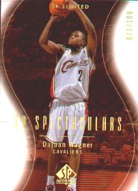 2003-04 SP Authentic Limited #115 Dajuan Wagner SPEC #ed to 100