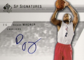 2003-04 SP Authentic Signatures #DWA Dajuan Wagner 