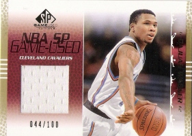 2003-04 SP Game Used Gold #10 DaJuan Wagner JSY #ed to 100