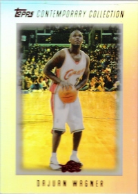 2003-04 Topps Contemporary Collection Red #128 Dajuan Wagner #ed to 225
