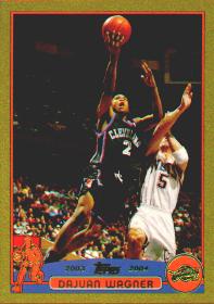 2003-04 Topps Gold #2 DaJuan Wagner #ed to 99