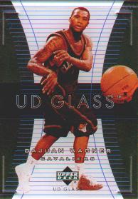 2003-04 UD Glass Plexi-Glass #8 Dajuan Wagner 