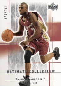 2003-04 Ultimate Collection #14 Dajuan Wagner #ed to 750