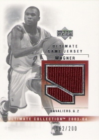2003-04 Ultimate Collection Jerseys #DW Dajuan Wagner #ed to 200