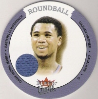 2003-04 Ultra Roundball Discs Game Used #RDDW0 DaJuan Wagner 