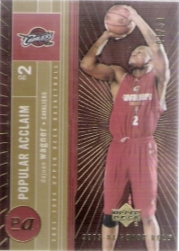 2003-04 Upper Deck Honor Roll Popular Acclaim Gold #PA5 Dajuan Wagner #ed to 50