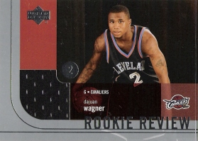 2003-04 Upper Deck Rookie Review Jerseys #RRDW DaJuan Wagner 