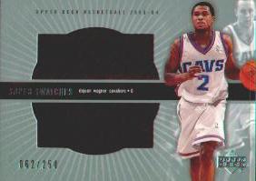 2003-04 Upper Deck Super Swatches #DWSS Dajuan Wagner #ed to 250