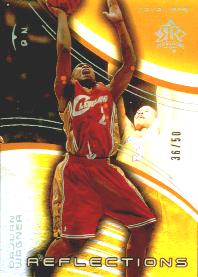 2003-04 Upper Deck Triple Dimensions Reflections Gold #12 Dajuan Wagner #ed to 50