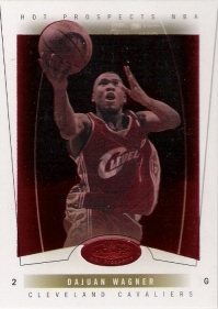 2004-05 Hoops Hot Prospects Red Hot #68 Dajuan Wagner #ed to 50
