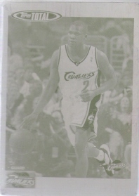 2004-05 Topps Total Press Plates Magenta #239 Front Dajuan Wagner #ed to 1