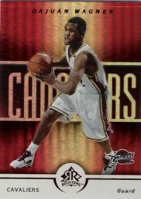 2005-06 Reflections Red #17 Dajuan Wagner #ed to 100