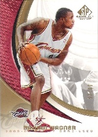 2005-06 SP Game Used 25 #17 Dajuan Wagner #ed to 25