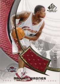 2005-06 SP Game Used Jerseys #17J Dajuan Wagner #ed to 100