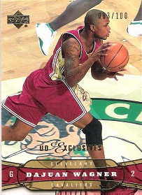 2004-05 Upper Deck Exclusives #29 Dajuan Wagner #ed to 100