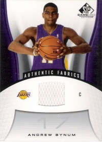 2006-07 SP Game Used #143 Andrew Bynum