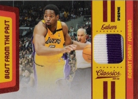 2009-10 Classics Blast From The Past Jerseys Prime #8 Robert Horry #ed to 30