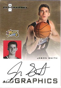 2007-08 Fleer Hot Prospects Autographics #JS - Jason Smith