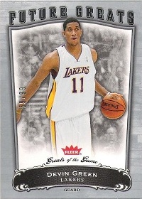 2005-06 Greats of the Game #159 Devin Green RC