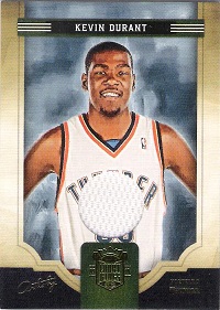 2009-10 Court Kings Artistry Materials 21 Kevin Durant #ed to 299