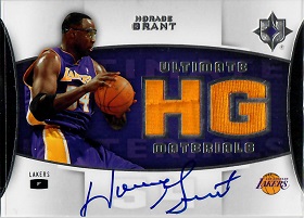 2007-08 Ultimate Collection Materials Autographs #HG Horace Grant